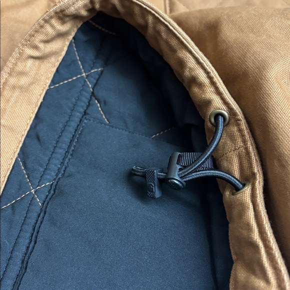 Carhartt Women’s Size 2X (20-22) Quilted Rugged Flex Relaxed Vest BRN OV4423-W - Picture 9 of 11